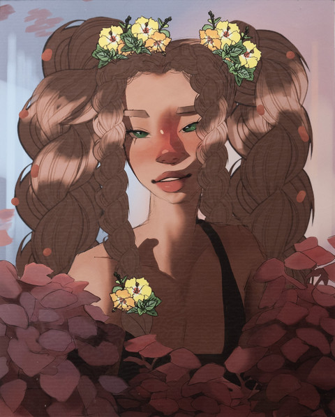 Flower Shower by Javiyah Israel