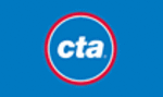 Chicago Transit Authority logo on blue background