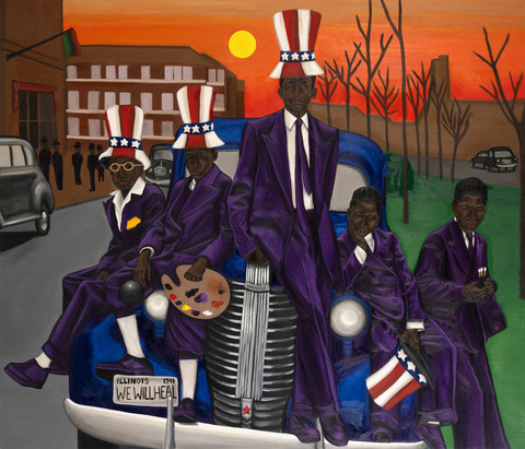 The Sun Sets in the West by Messejah Washington